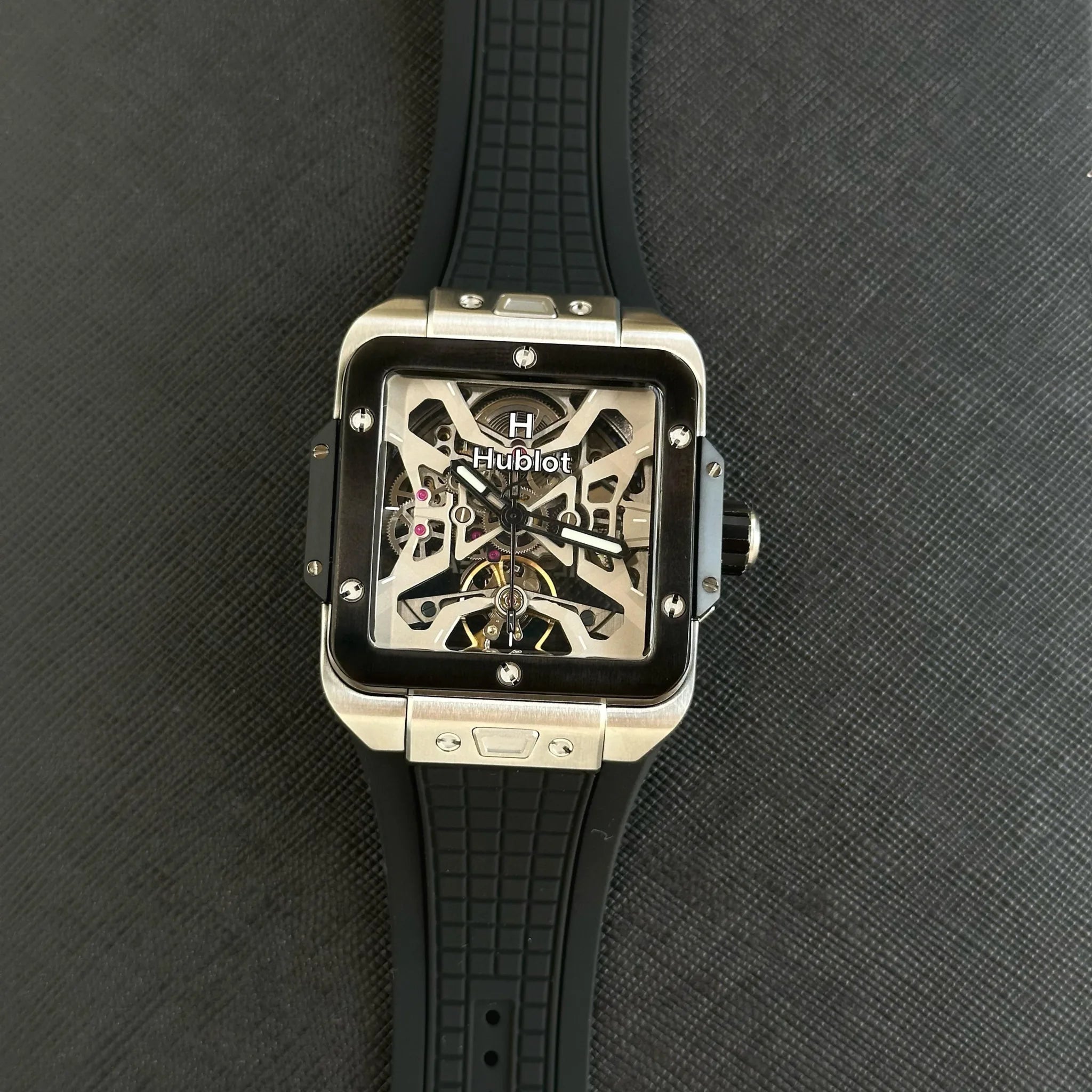Hublot Square Bang Unico Titanium 42MM Skeleton Edition