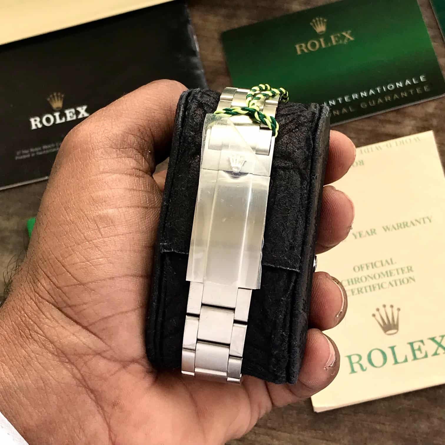 Rolex Submariner Stainless Steel Black Dial Japanese Automatic Mens Watch