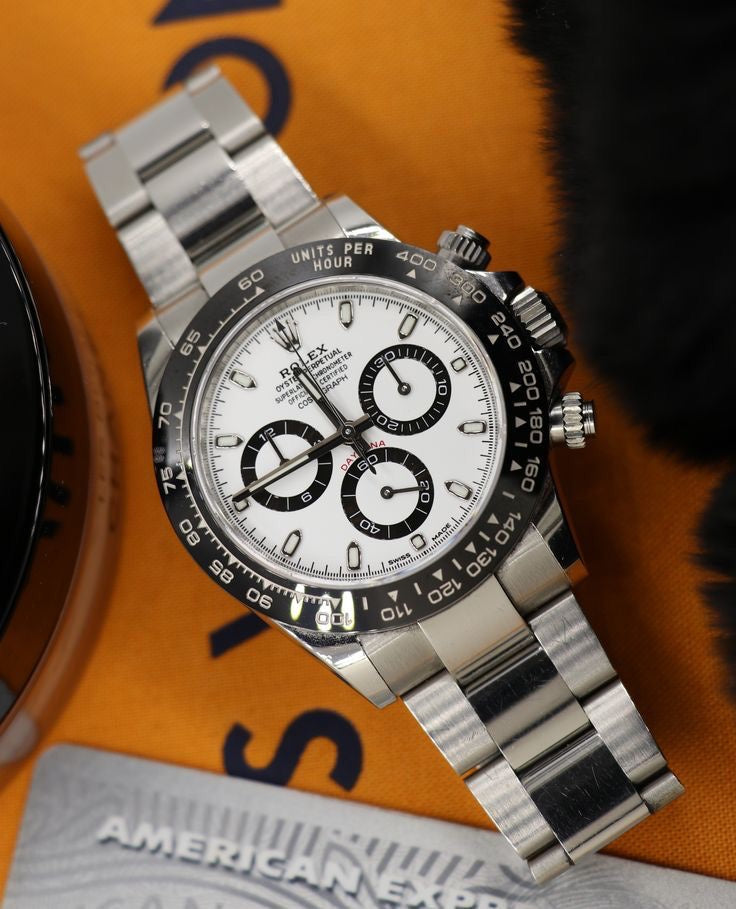 Rolex Cosmograph Daytona Panda Edition Swiss ETA Automatic Mens Watch