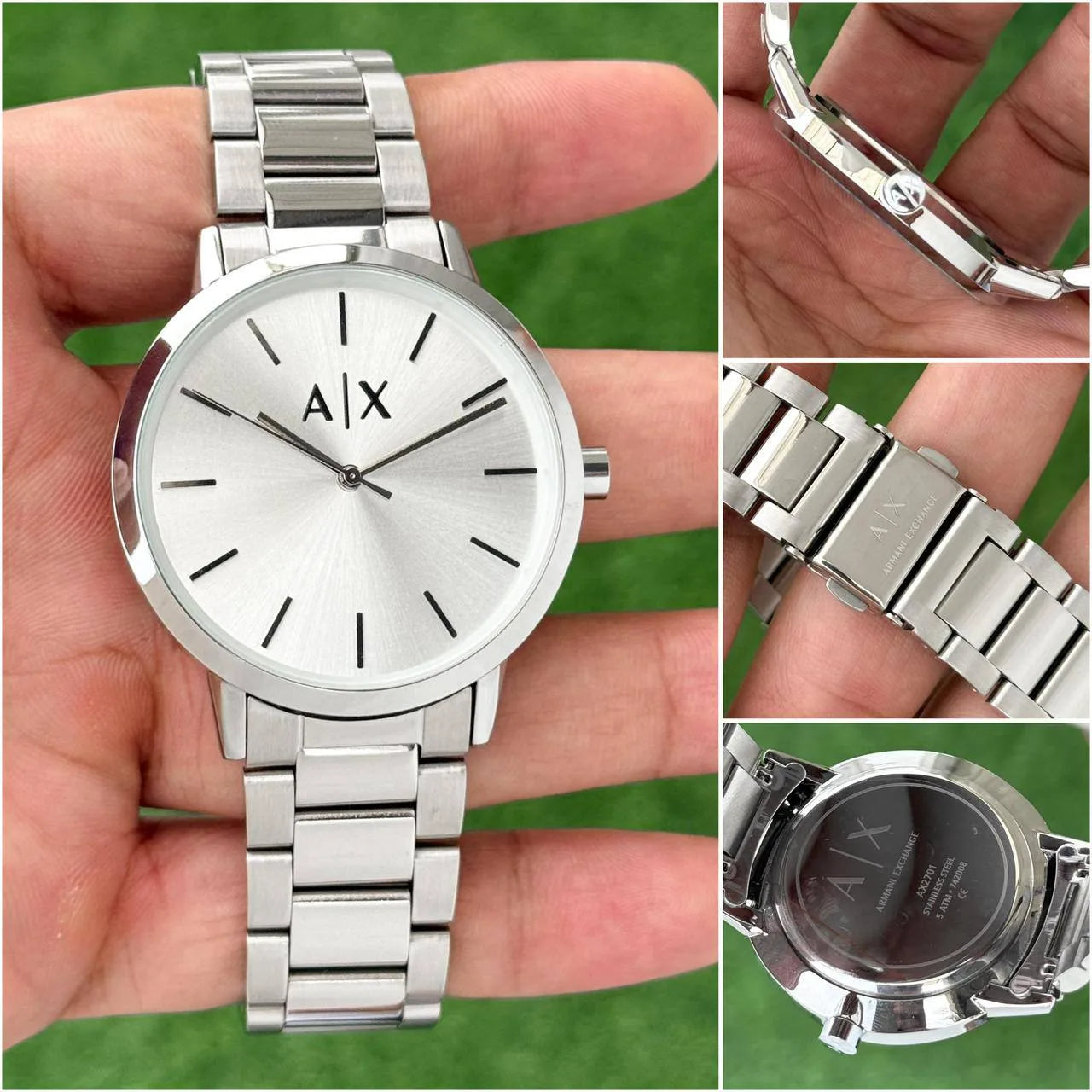 Armani Exchange Silver Style