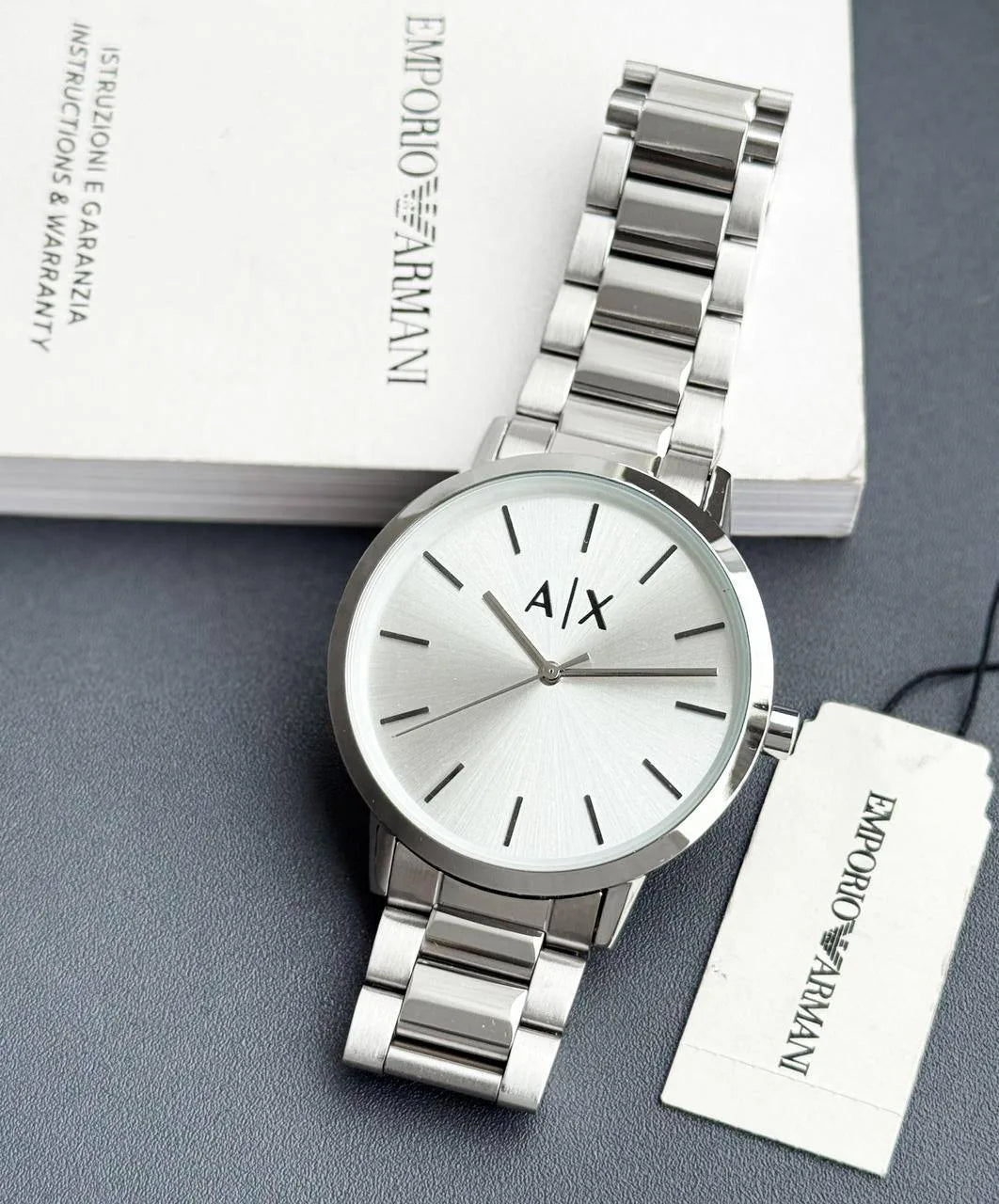 Armani Exchange Silver Style