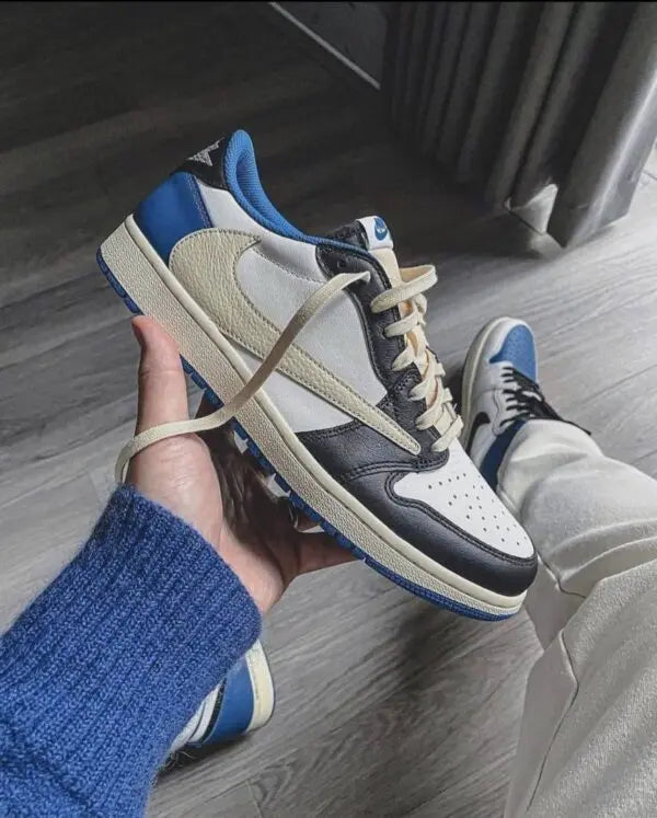 Nike Air Jordan 1 Low X Travis Scott Fragment Semi UA