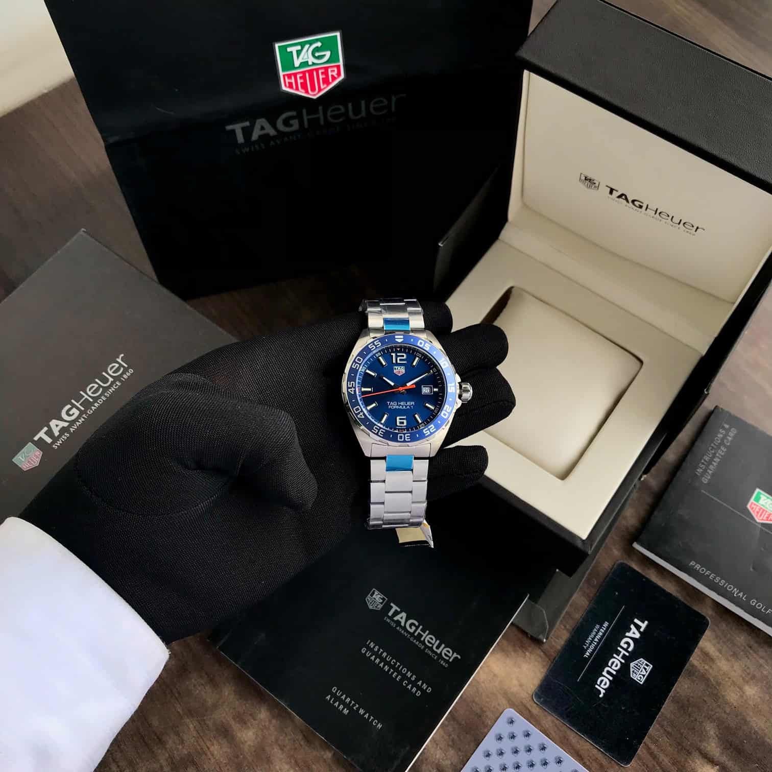 Tag Heuer Formula Limited Edition Blue Dial Authentic Quartz Watch For Mens