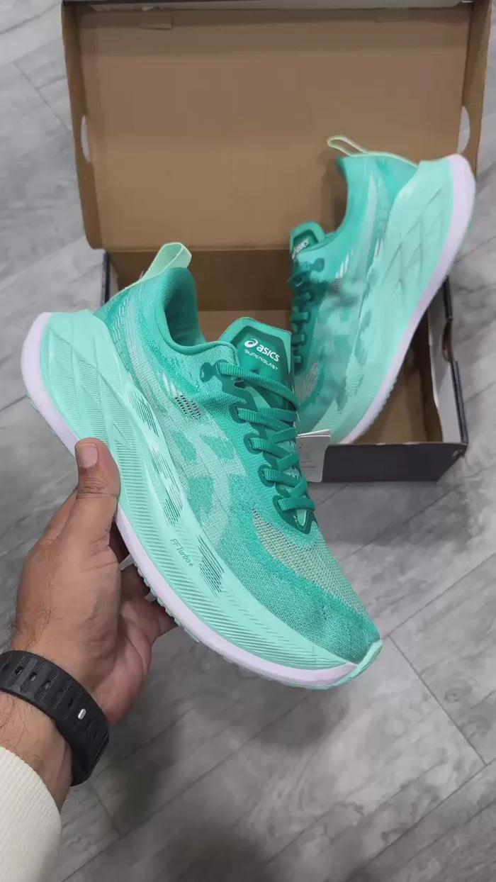 Asics Super Blast 2 Cyan Running Shoes