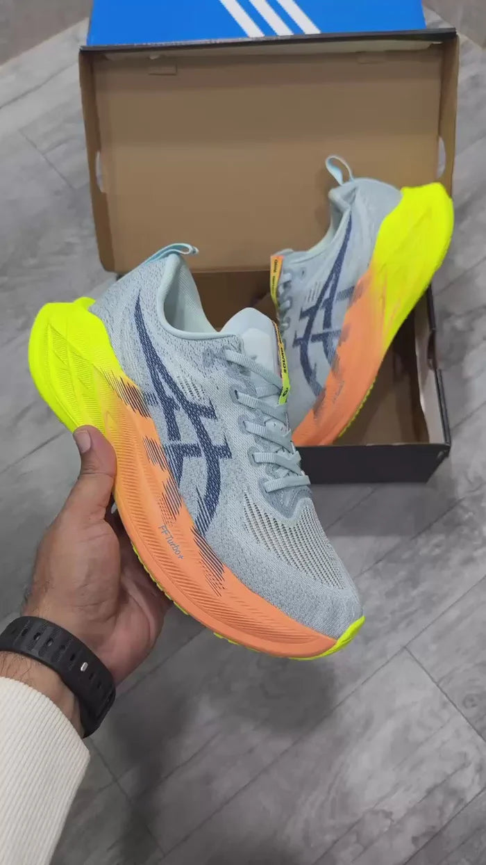 Asics Super Blast 2 Gray Running Shoes