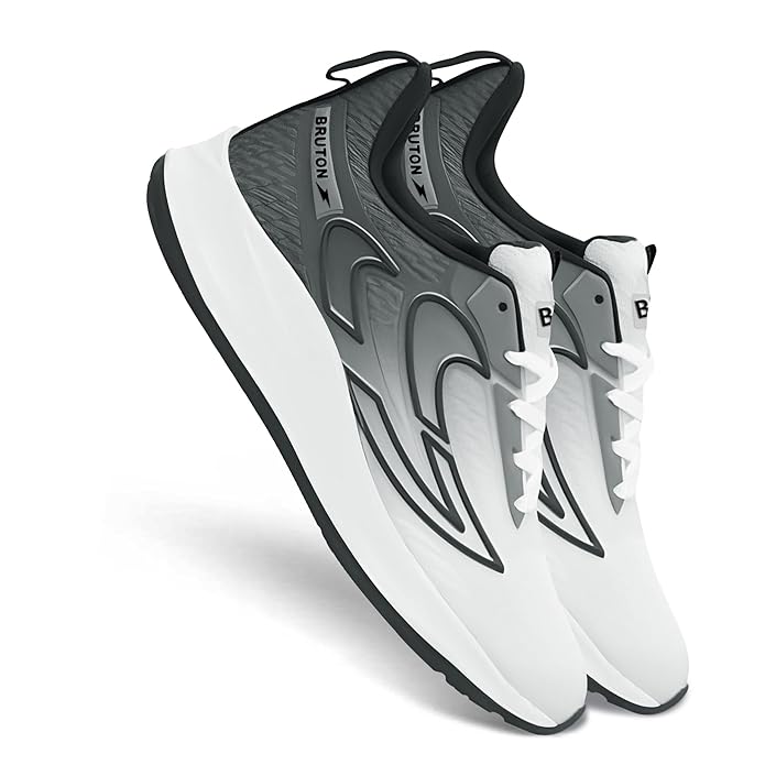 Auro Vibe Lite Sport Shoes Running Shoes for Men- White