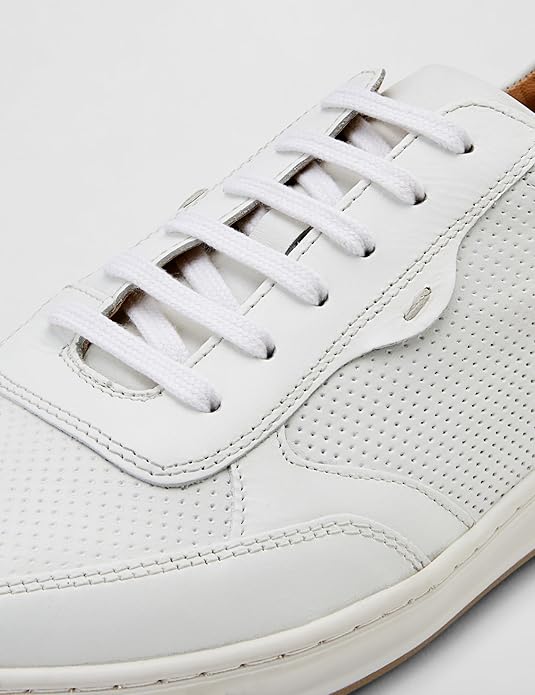 Auro Vibe Premium Mens Smart Casual Lifestyle Leather Sneakers