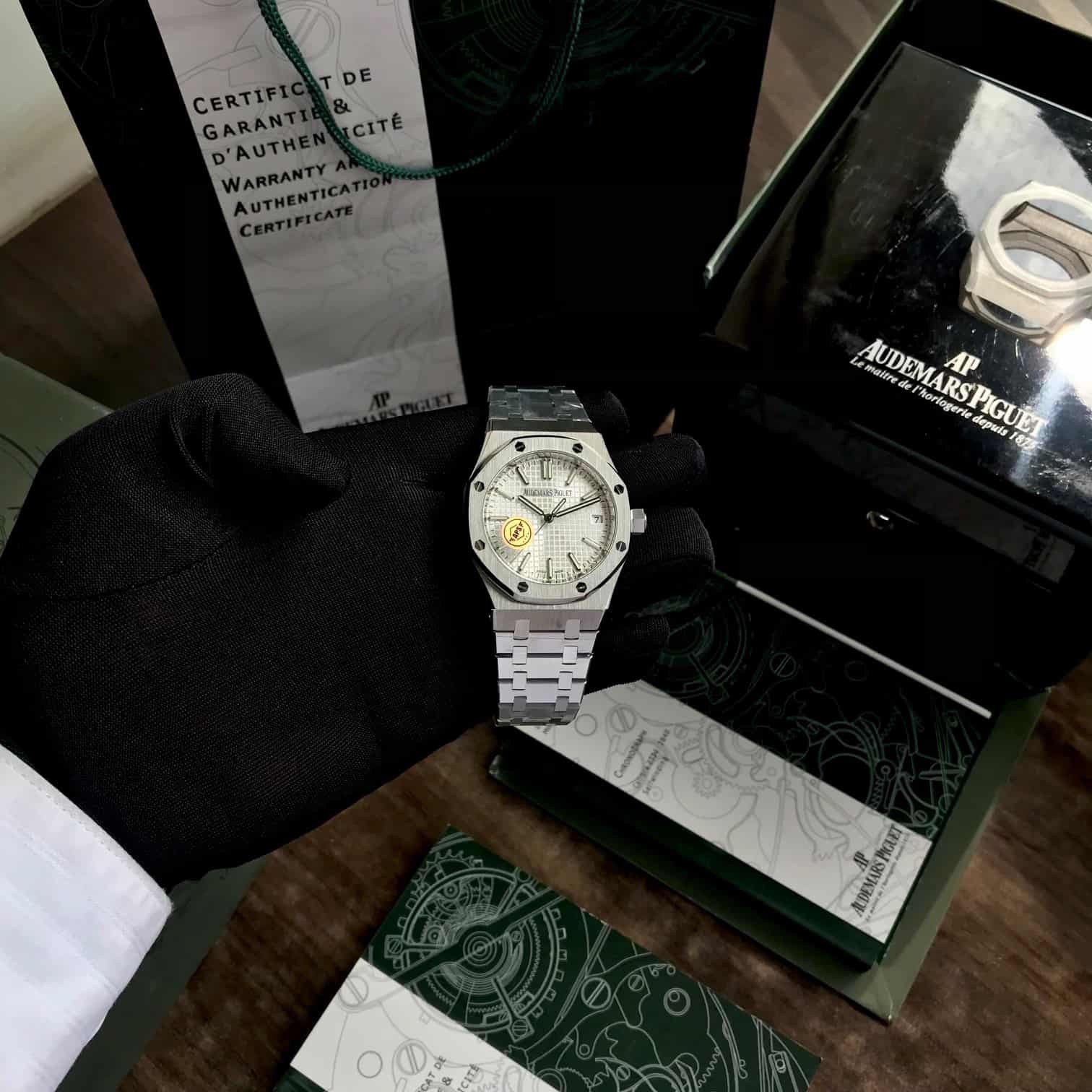 Audemars Piguet Royal Oak OffShore 50Anniversary Silver White Dial Swiss ETAMachinery Men’s Watch