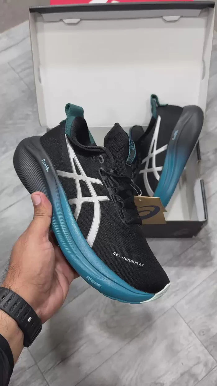 Asics Gel-Nimbus 27 Black Running Shoes