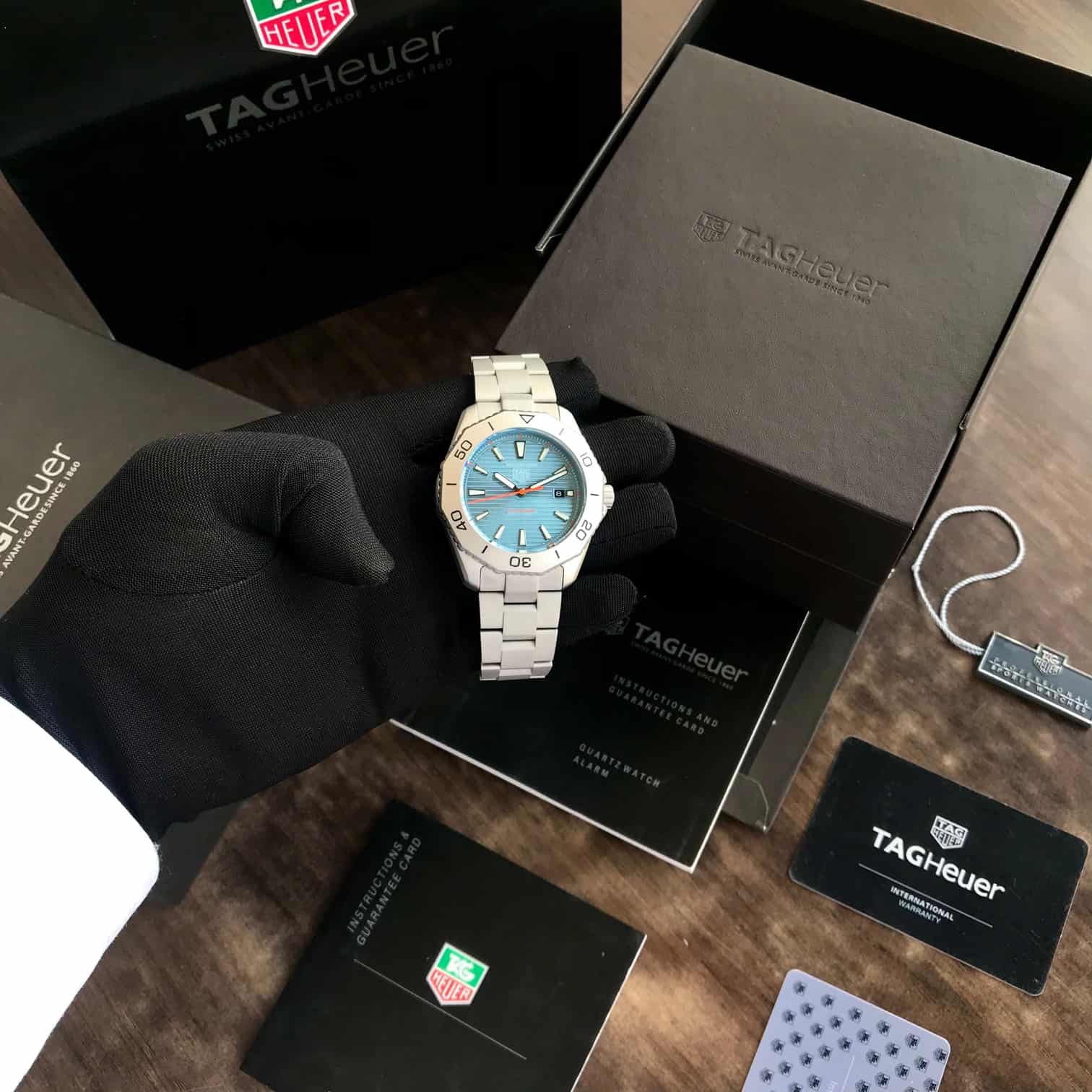 Tag Heuer Aqua-racer Professional 200 Solar-graph Premium Automatic Mens Watch