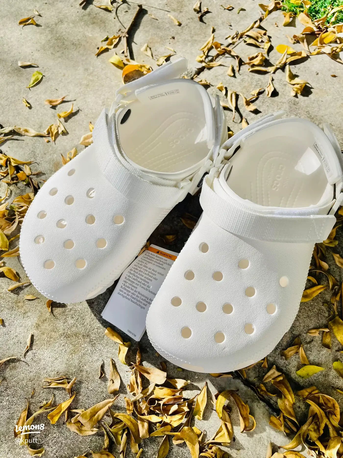 Crocs Hiker Full White Clogs