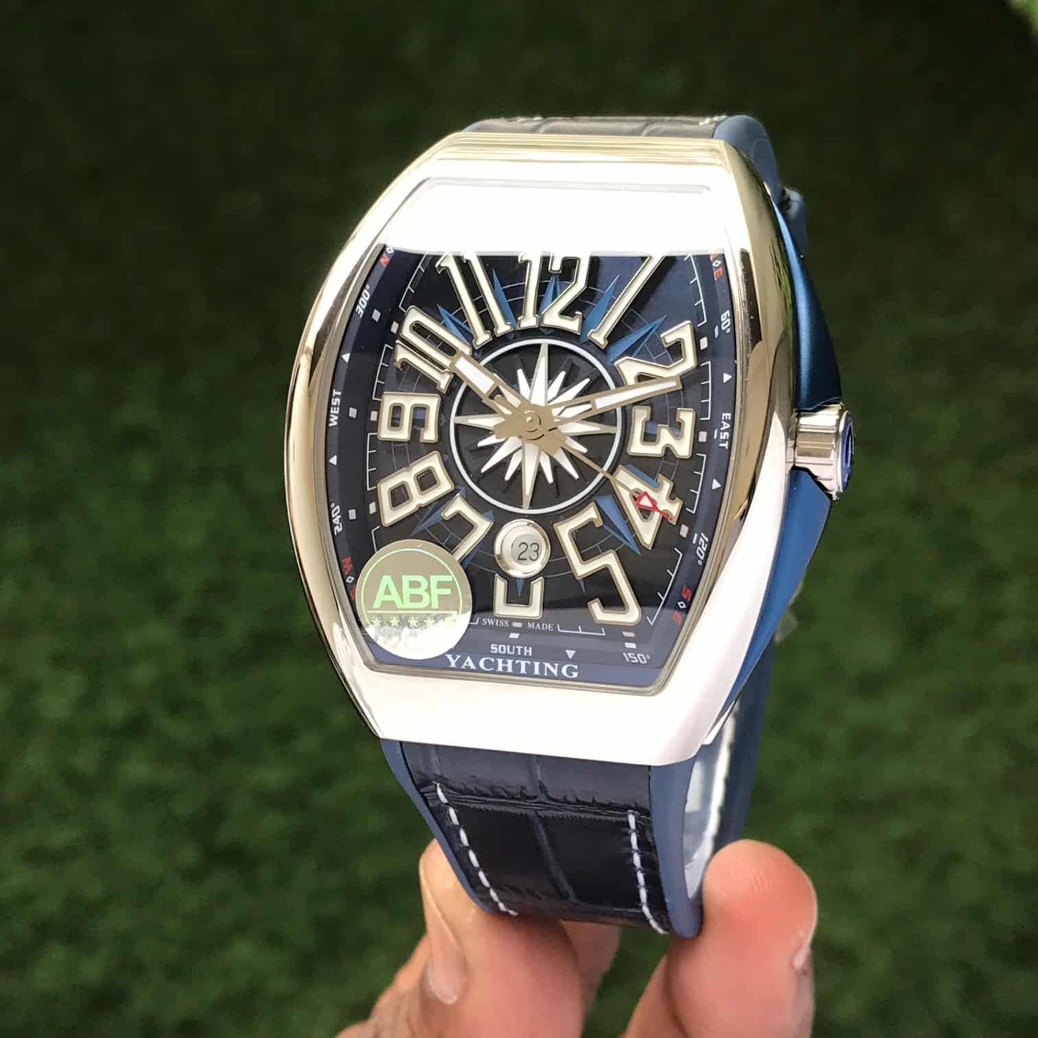 Frank Muller Vanguard Yachting Premium Swiss ETA Movement Automatic Mens Watch