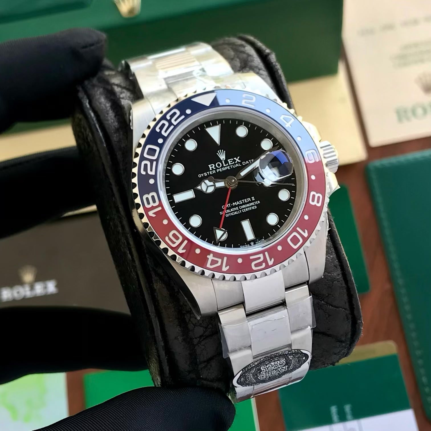 Rolex GMT Matser || Pepsi Edition Swiss ETA Automatic Mens Watch