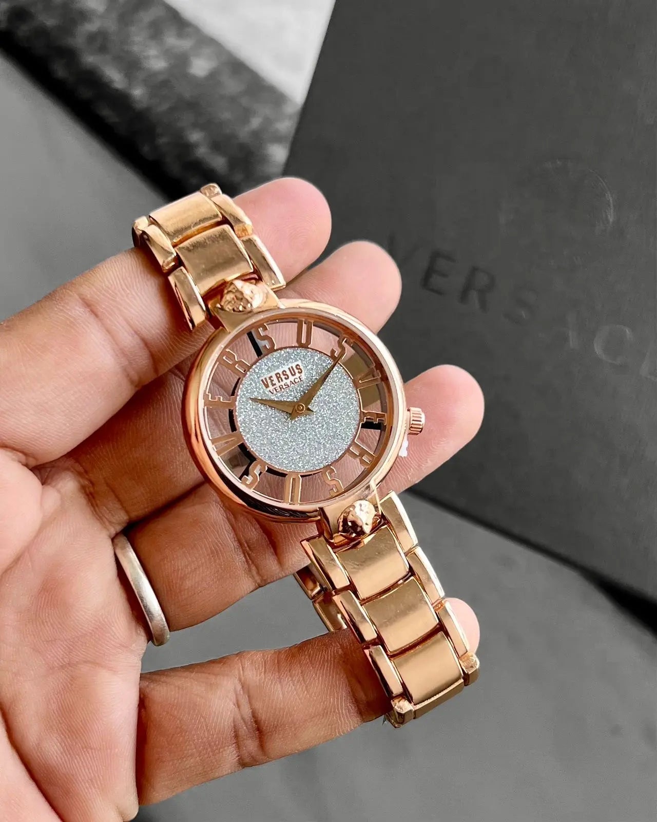 Versace Gender-Ladies Bracelet-Rose Gold
