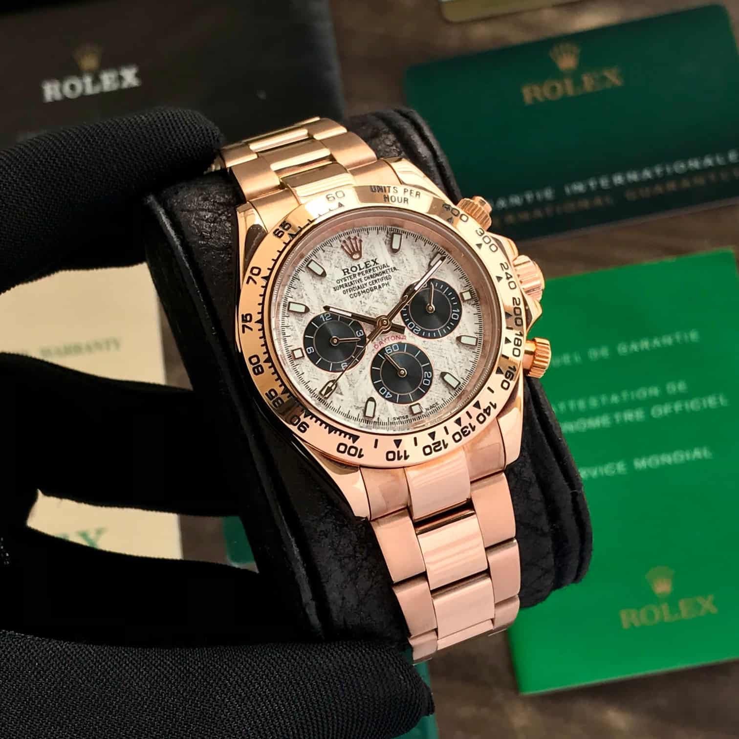 Rolex Cosmograph Daytona Rosegold Automatic Mens Watch