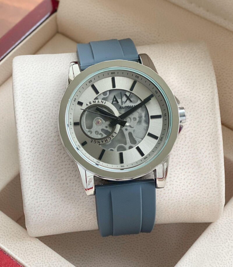 Armani Exchange Men’s Watch with Grey Strap