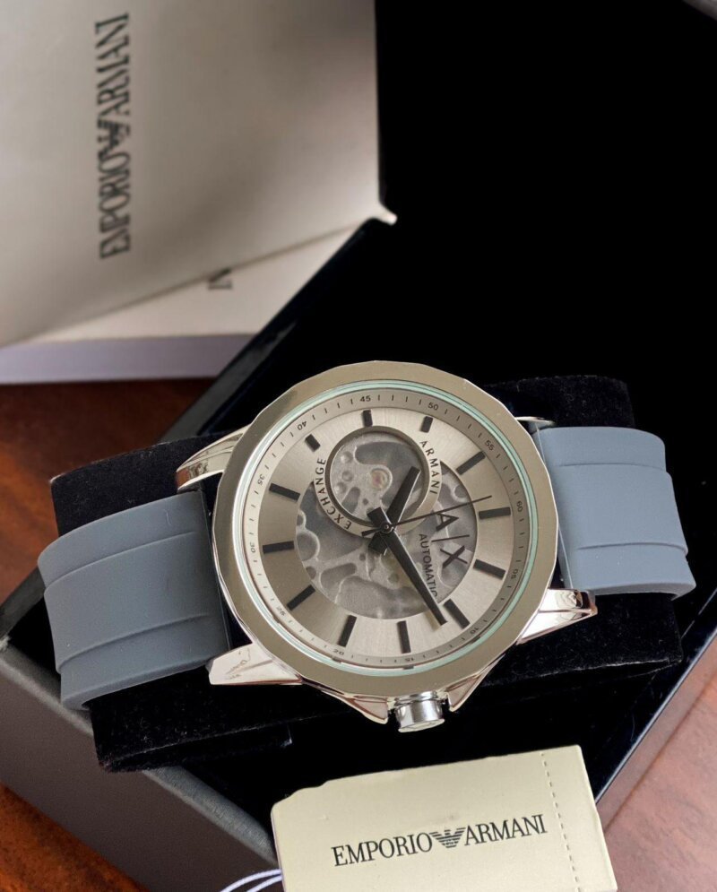 Armani Exchange Men’s Watch with Grey Strap