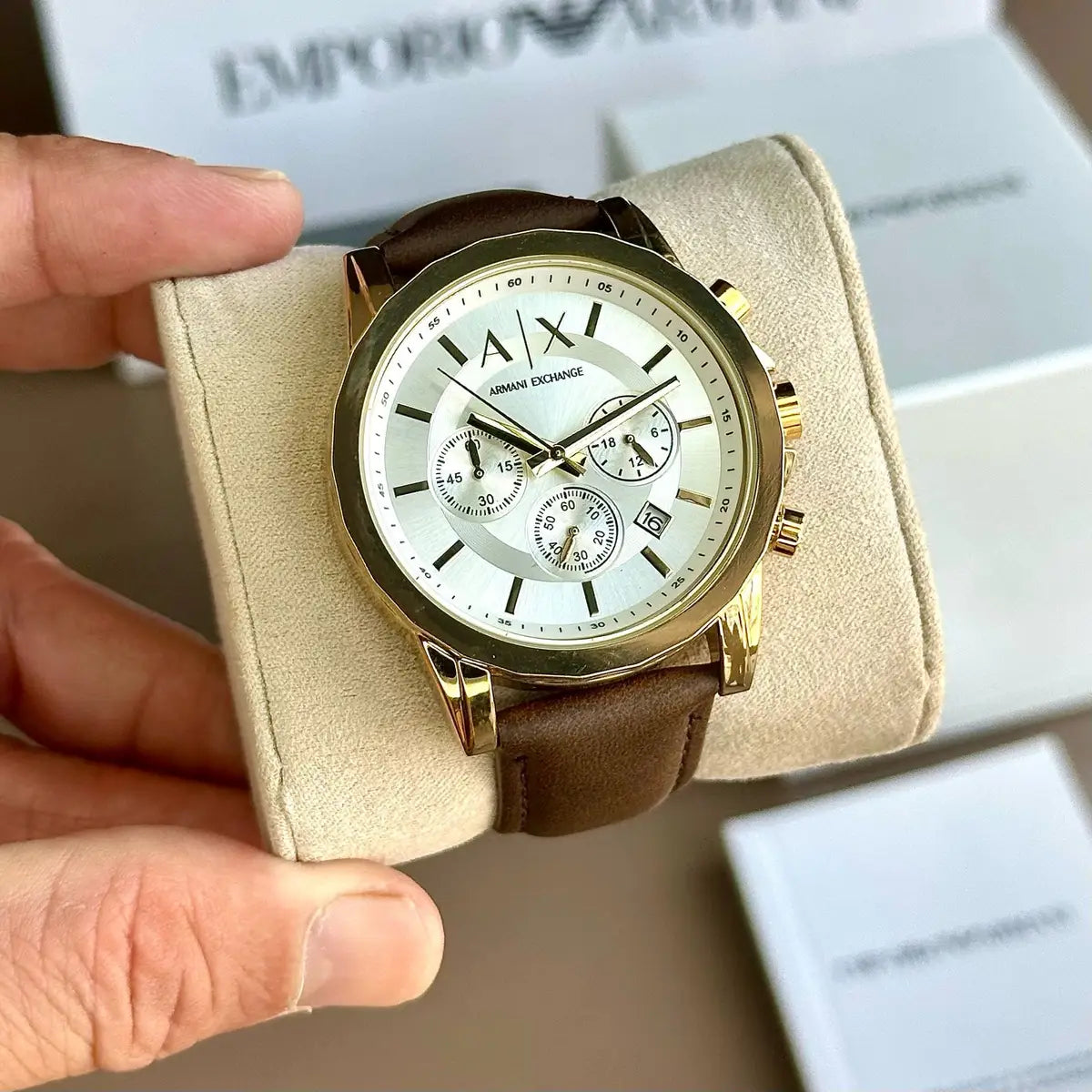 Armani Exchange Modern Chronograph Watch