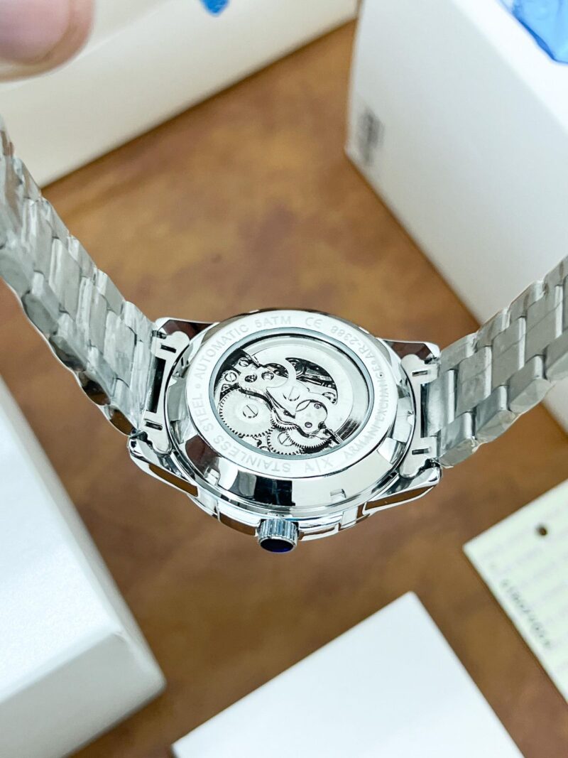 Armani Exchange AX2415 Skeleton Black Dial Automatic