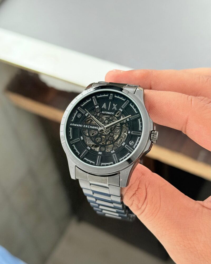 Armani Exchange AX2418 Full Black Automatic Timepiece
