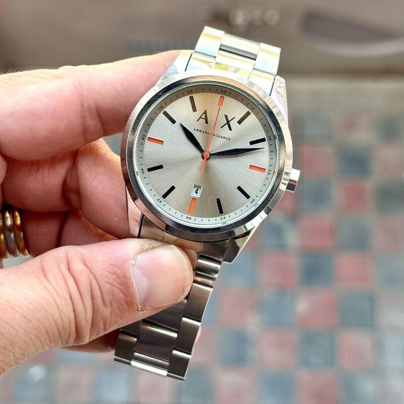 Armani Exchange Stylish Grey Dial Watch