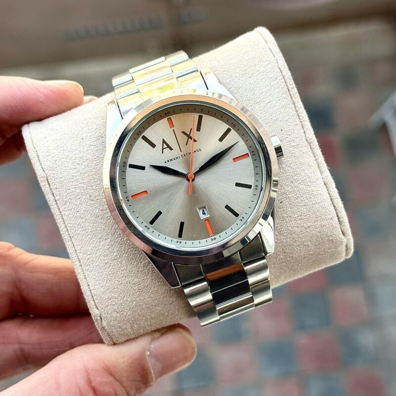Armani Exchange Stylish Grey Dial Watch
