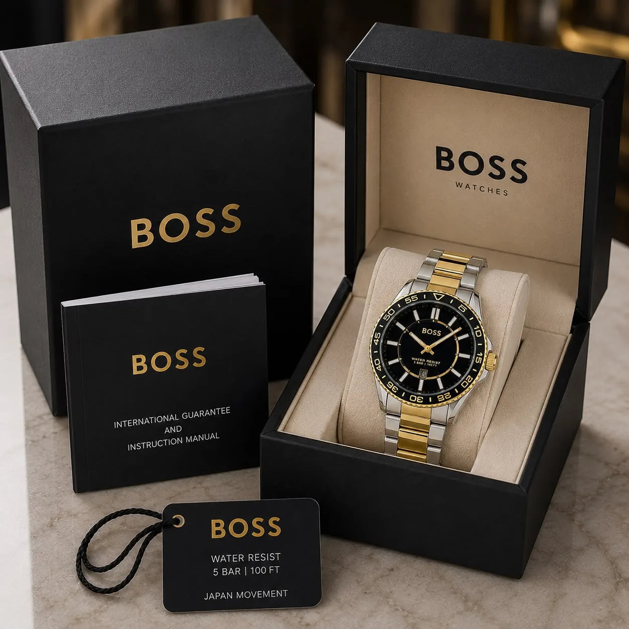 BOSS Runner 3H Jet Black
