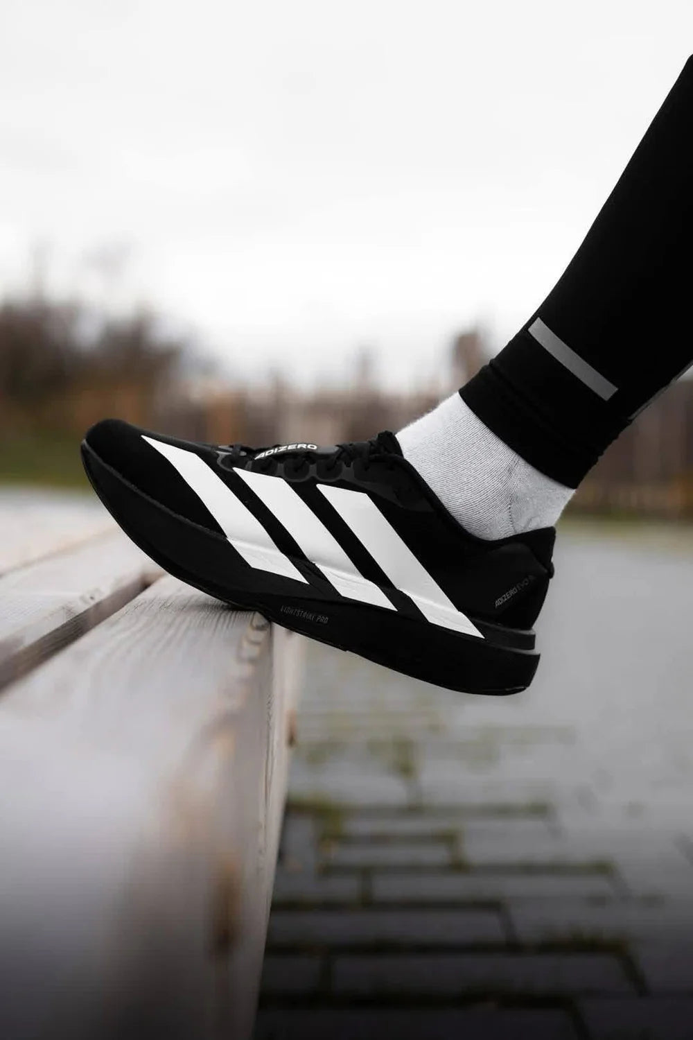 Adidas Adizero Evo SL Black Running Shoes