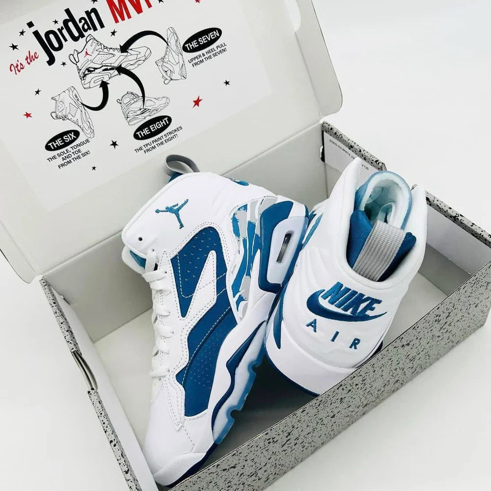 Nike Jumpman Retro 6 Mvp Blue Sneakers
