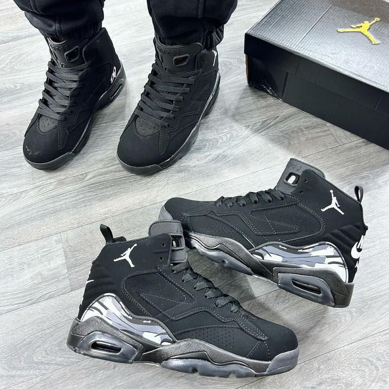 Nike Jumpman Retro 6 Mvp Full Black Sneakers