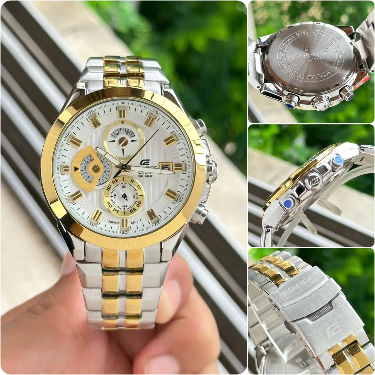 Casio Edifice EF-556SG-7AVDF Chronograph