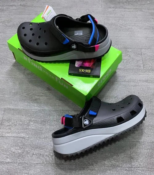 Crocs Hiker Black Clogs