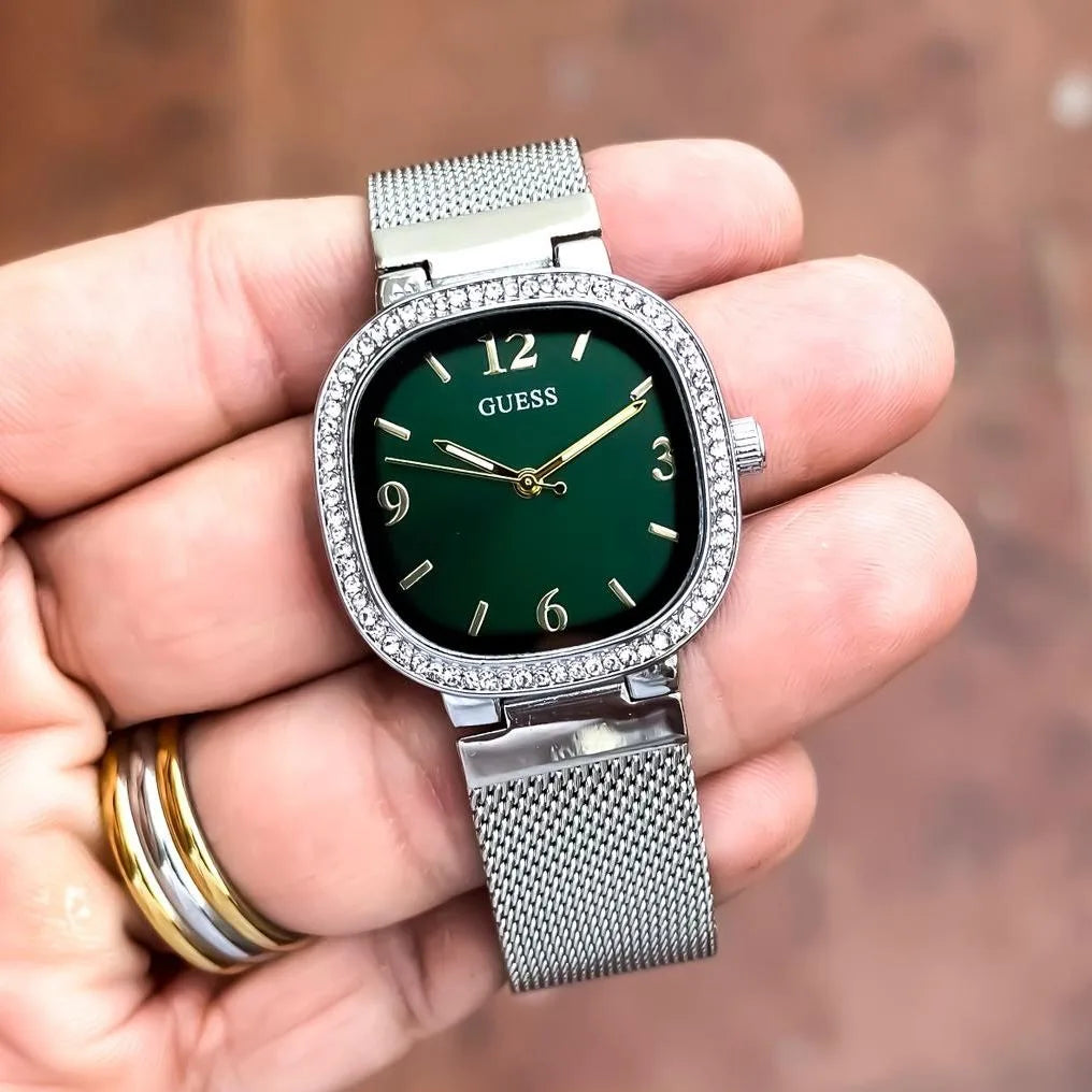 Guess women watch – Green Dial Edition