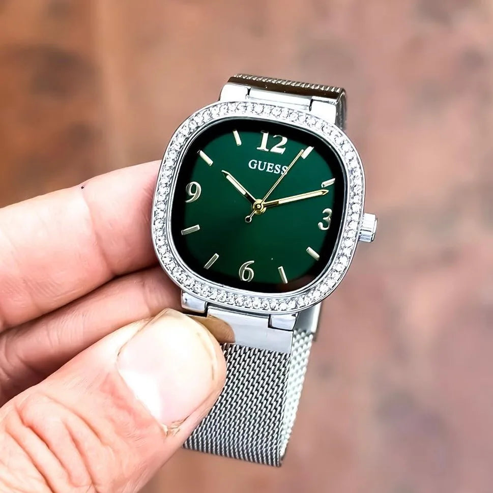Guess women watch – Green Dial Edition