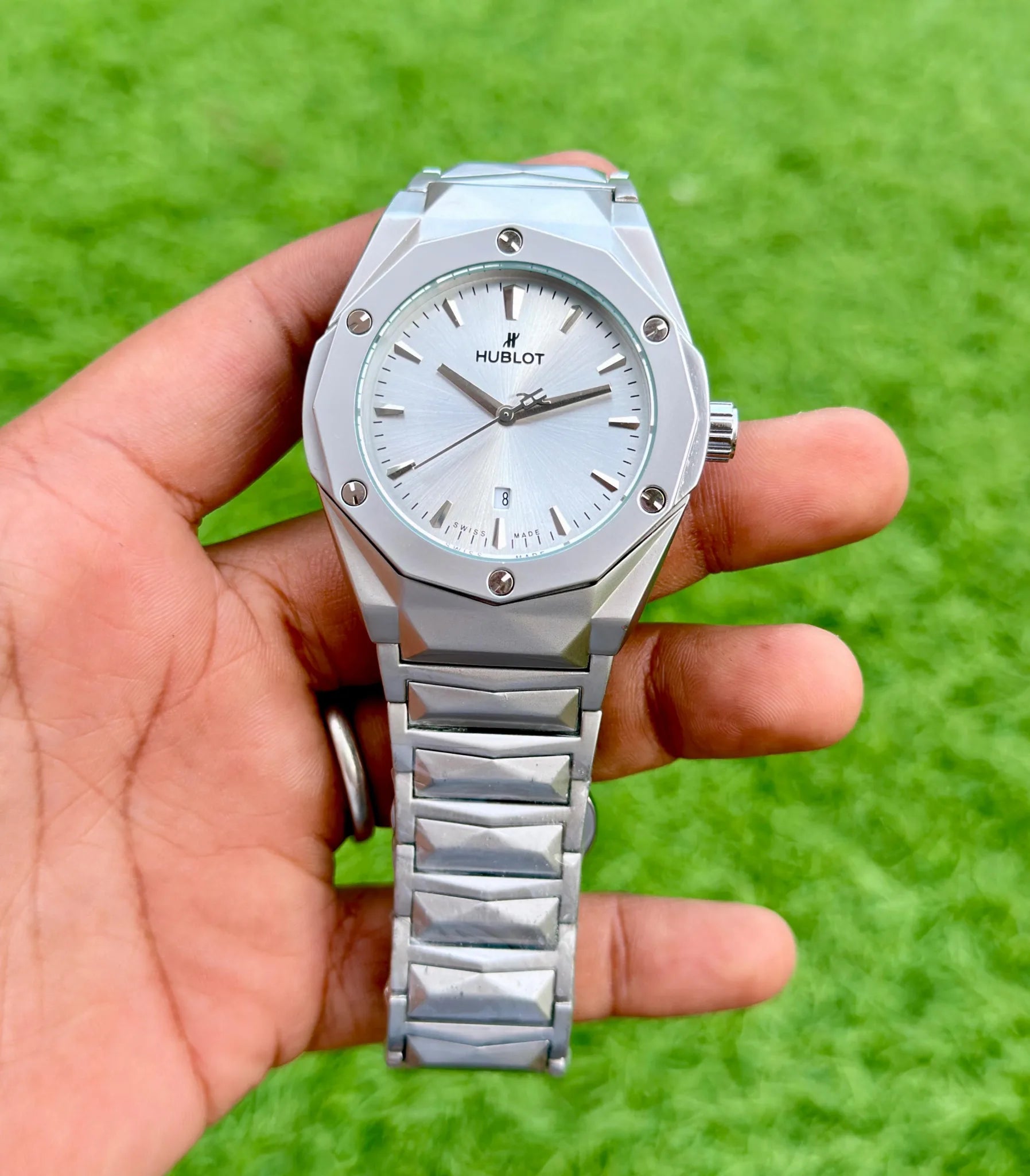 Hublot Big Bang Diamond Cut Silver Edition