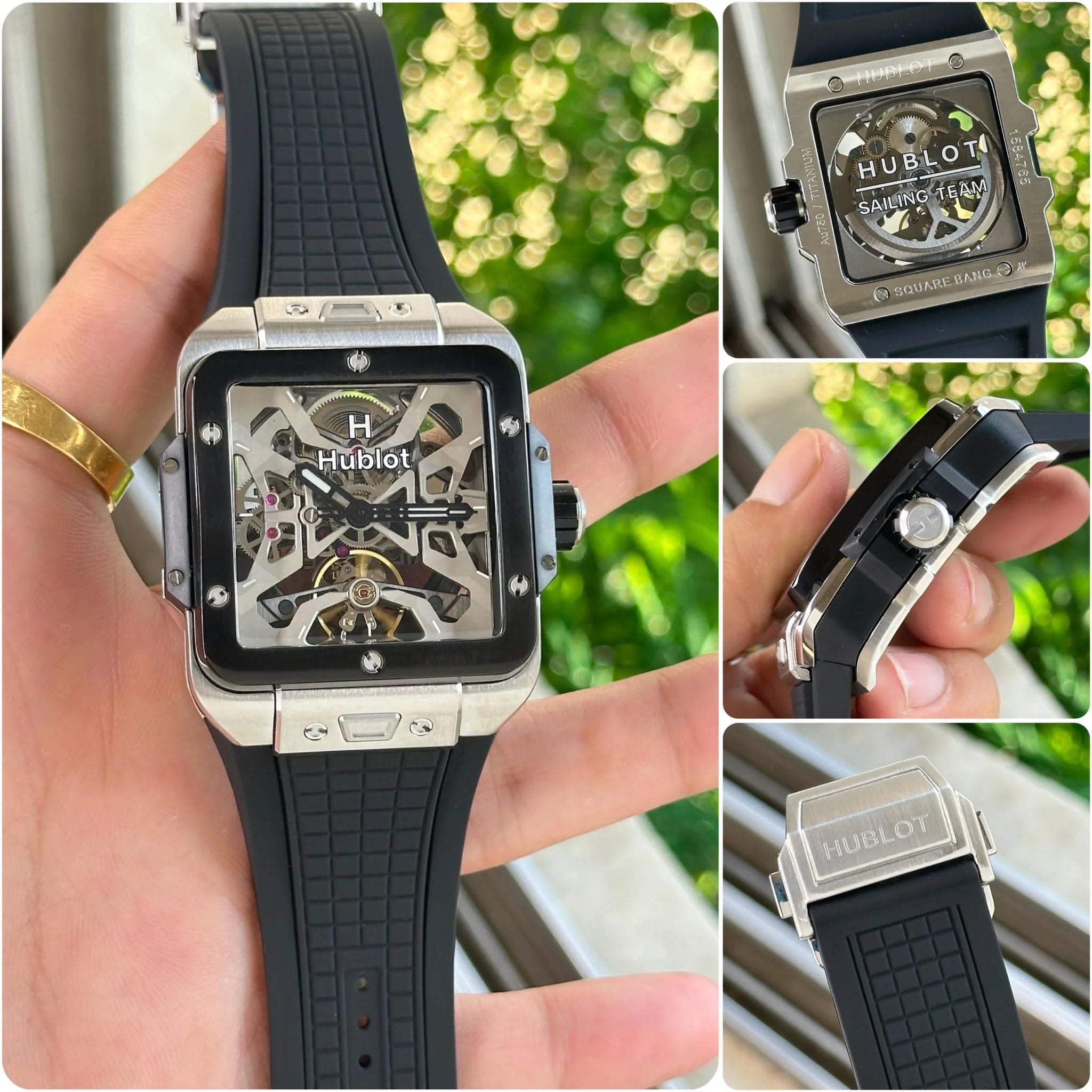 Hublot Square Bang Unico Titanium 42MM Skeleton Edition