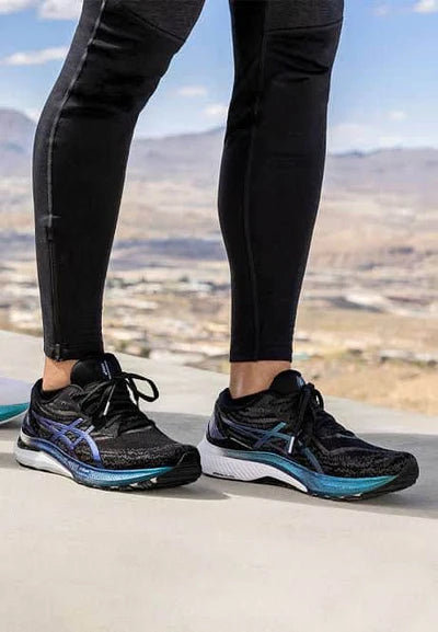 Asics Gel Kayano 29 Black Peach Running Shoes