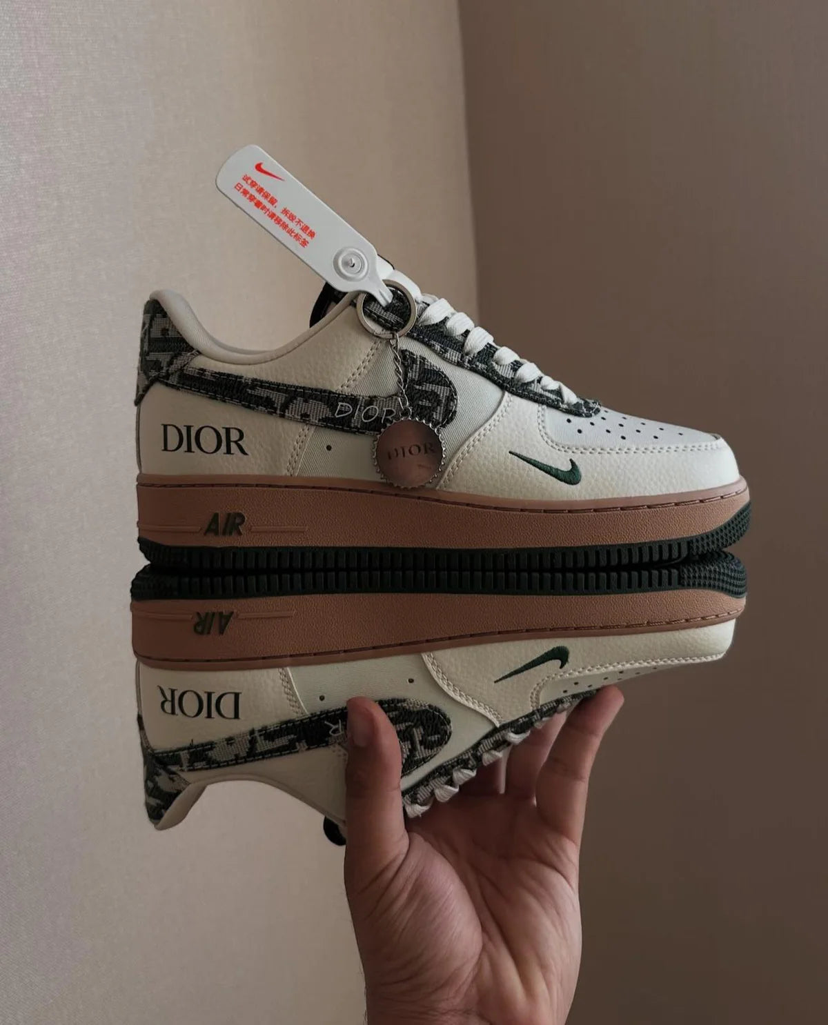 Nike Airforce 1 Dior White Sneakers