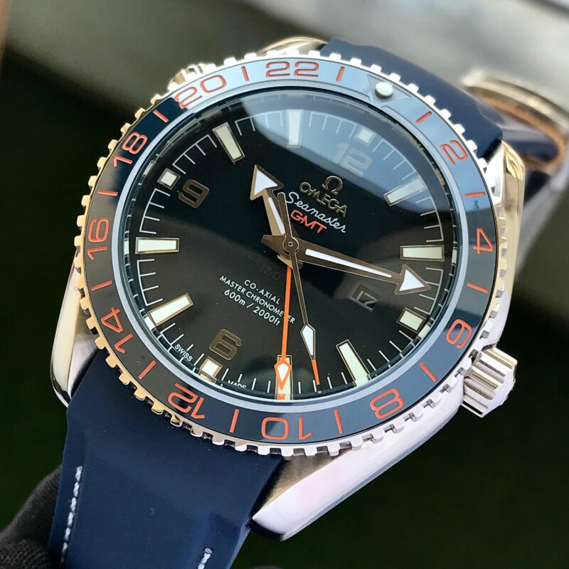 Omega Seamaster Co-Axial GMT Deep Blue Dial