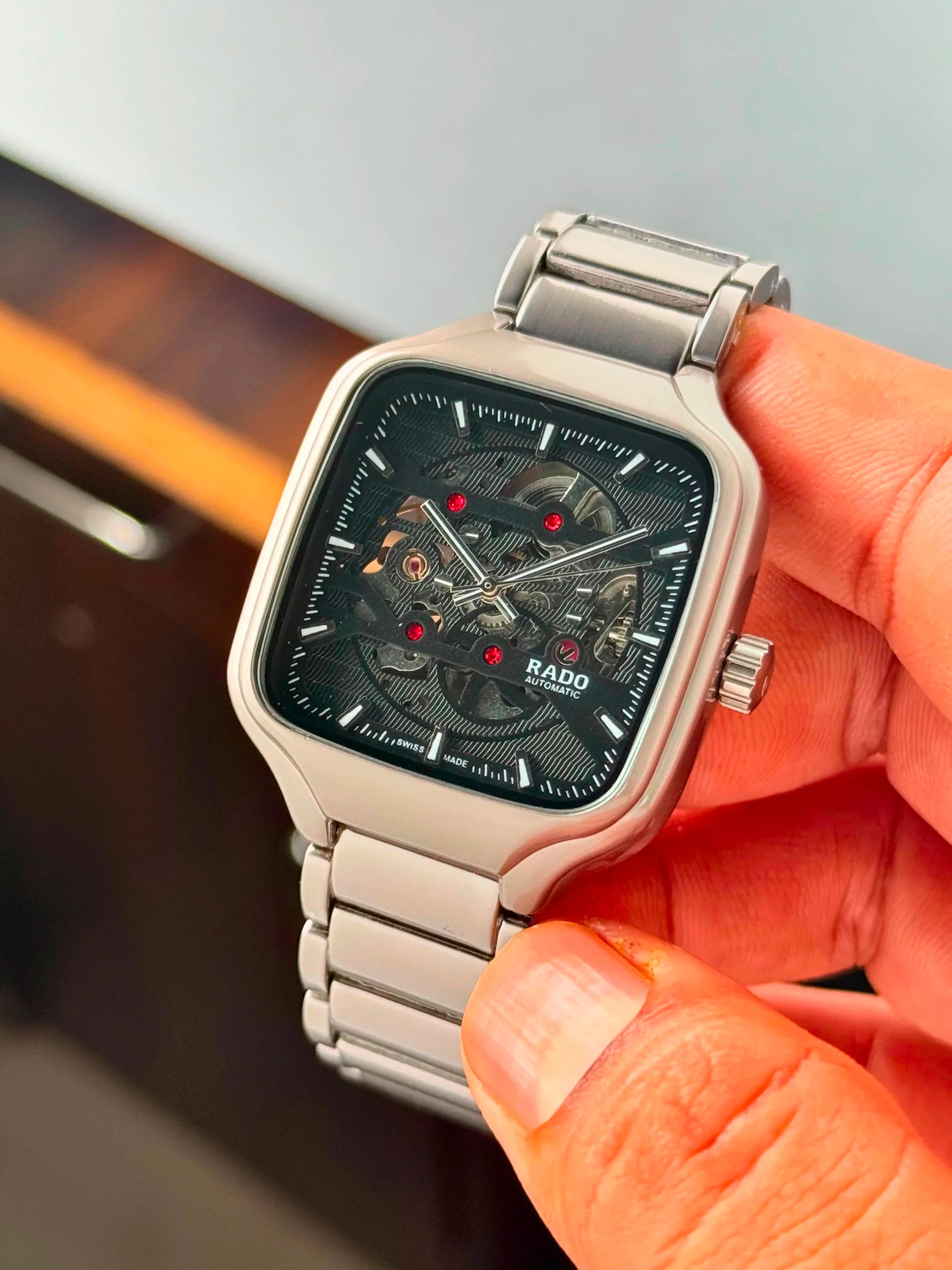 Rado True Square Open Heart Japanese Automatic