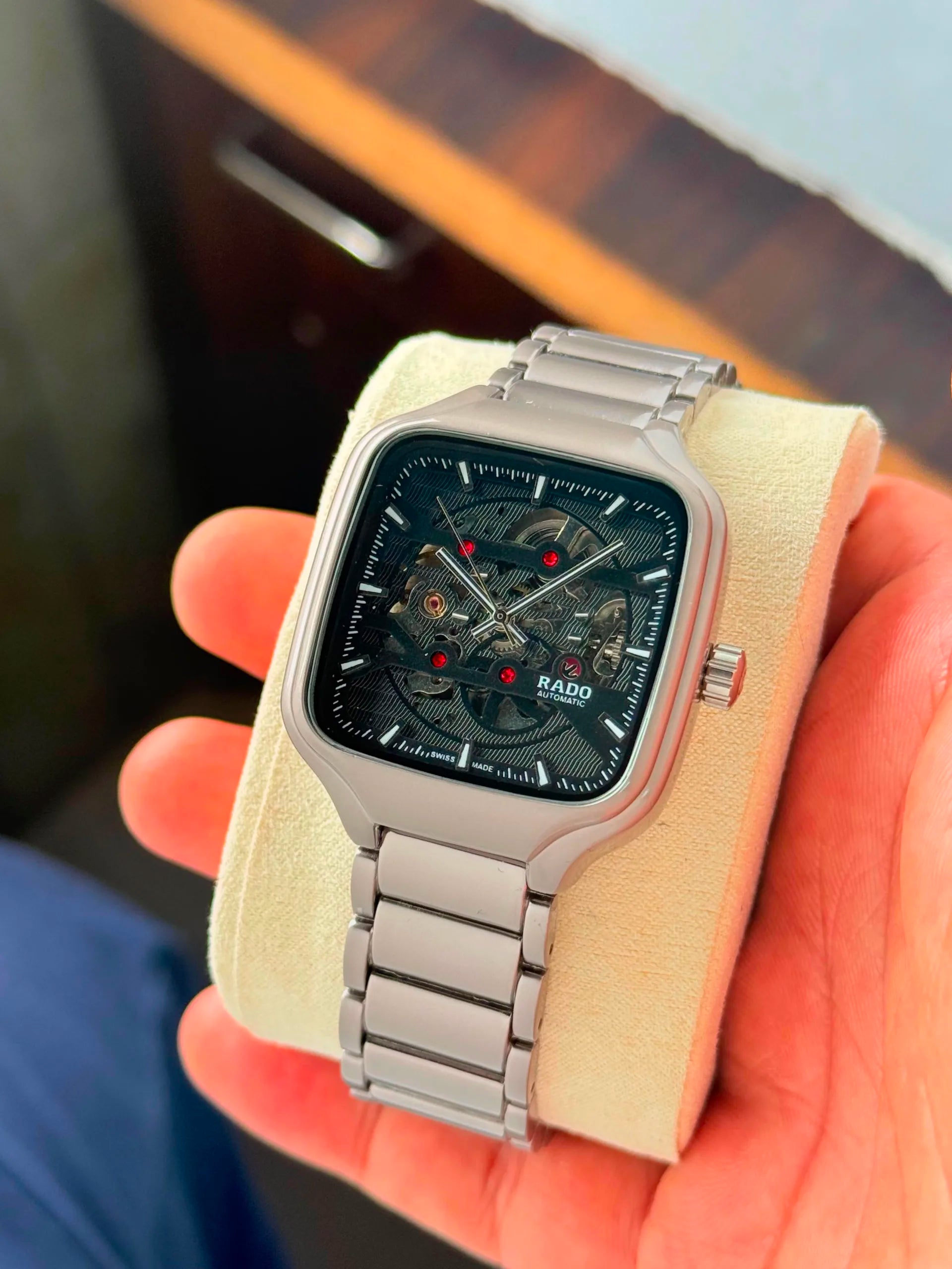 Rado True Square Open Heart Japanese Automatic