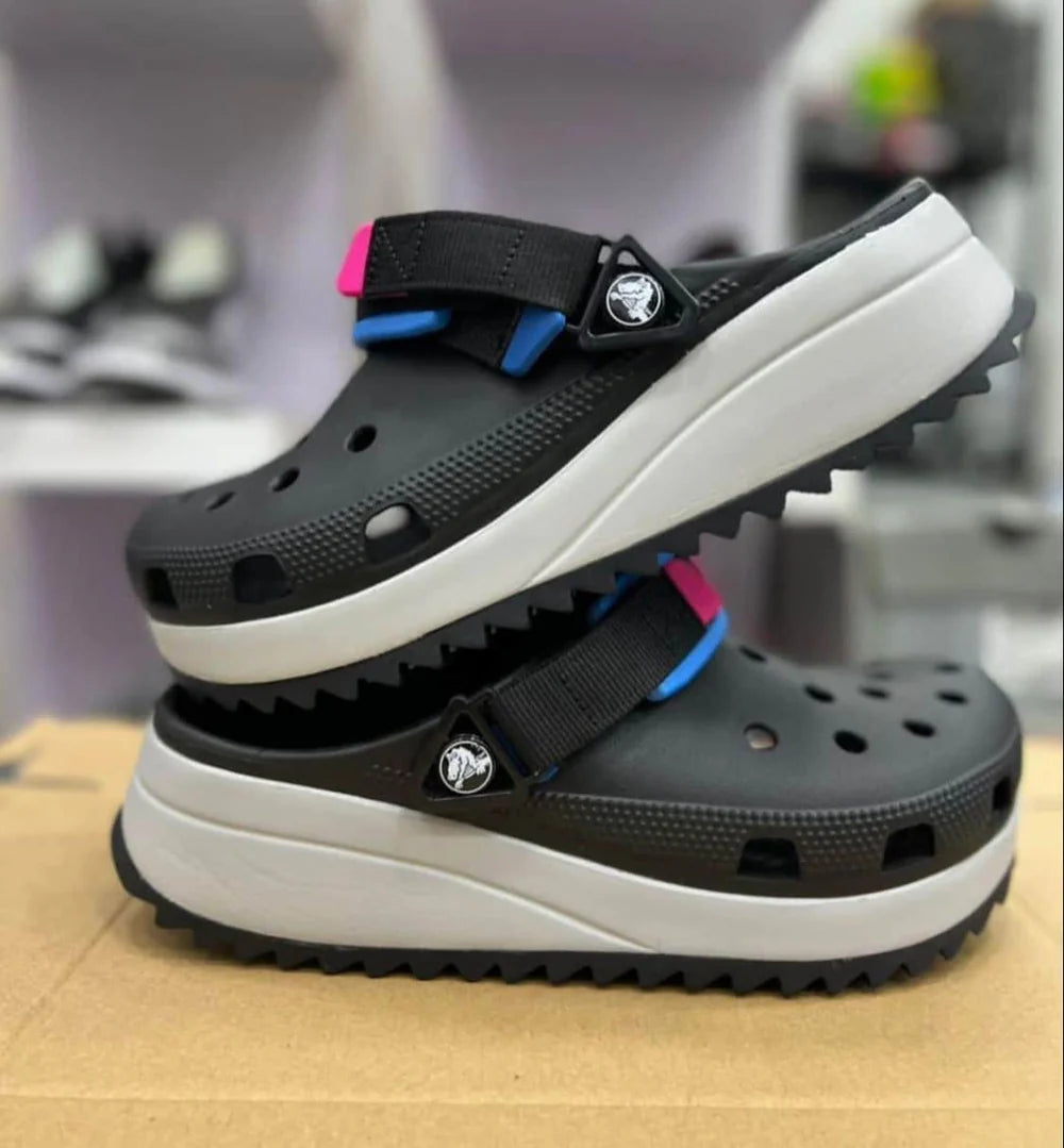 Crocs Hiker Black Clogs