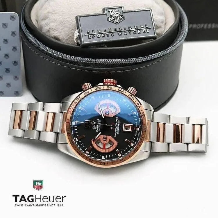 Tag Heuer Carrera Black & Silver