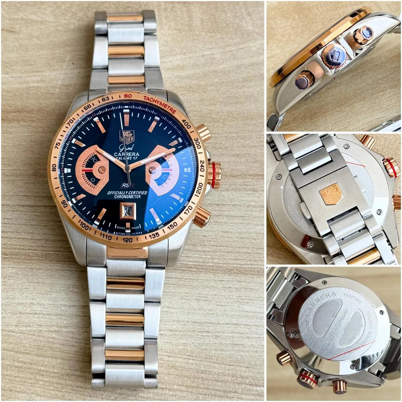 Tag Heuer Calibre 17 Gold