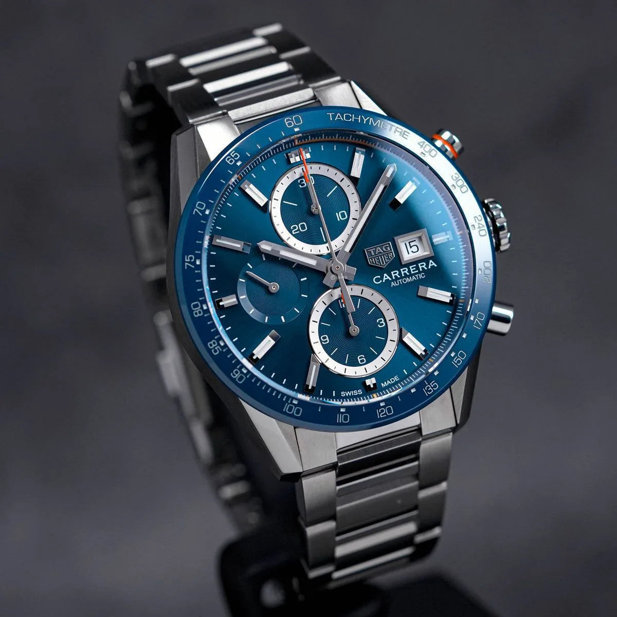 Tag Heuer Blue Dial Stainless Steel Luxury (44mm)