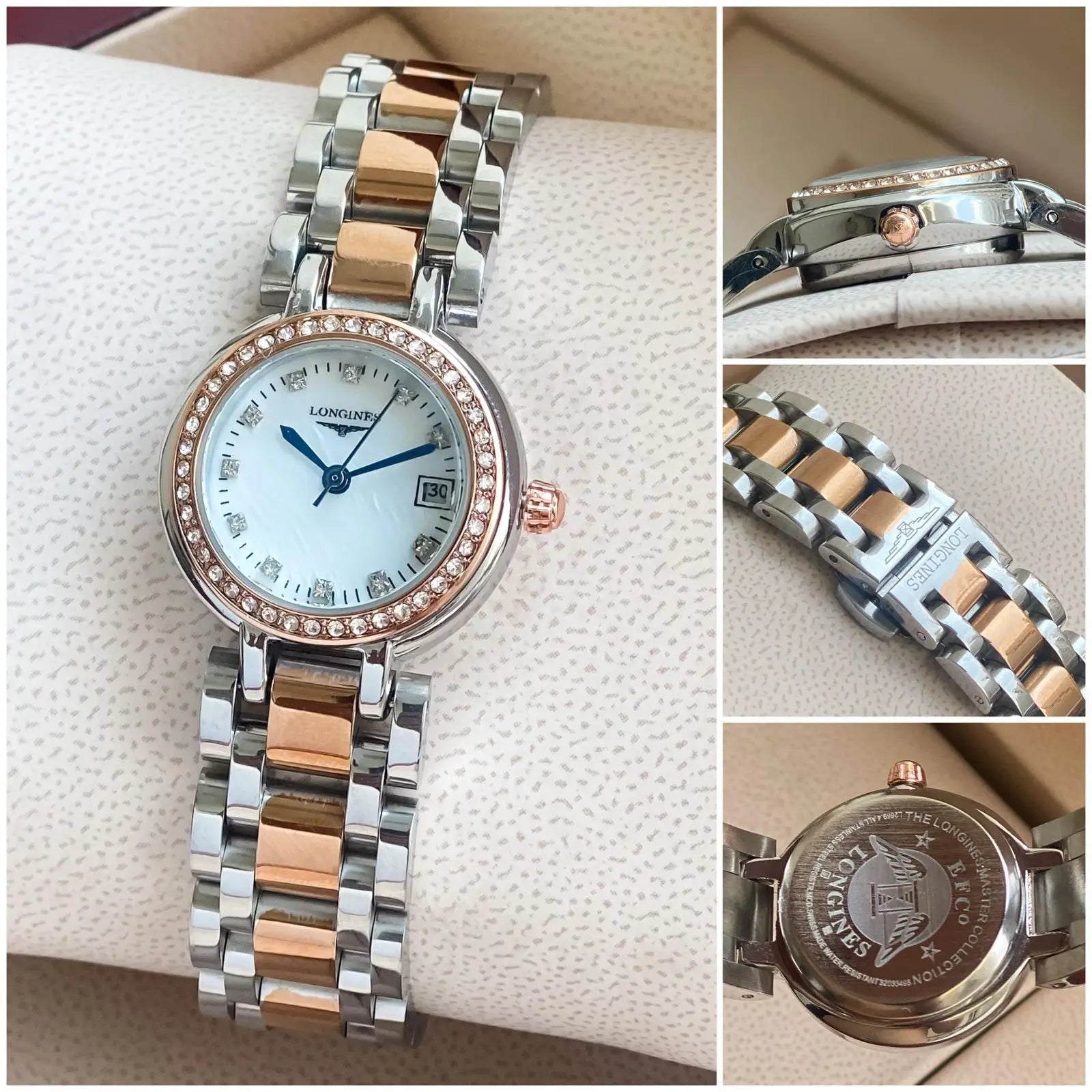 Longines L8.111.5.89.6 Pearl Dial