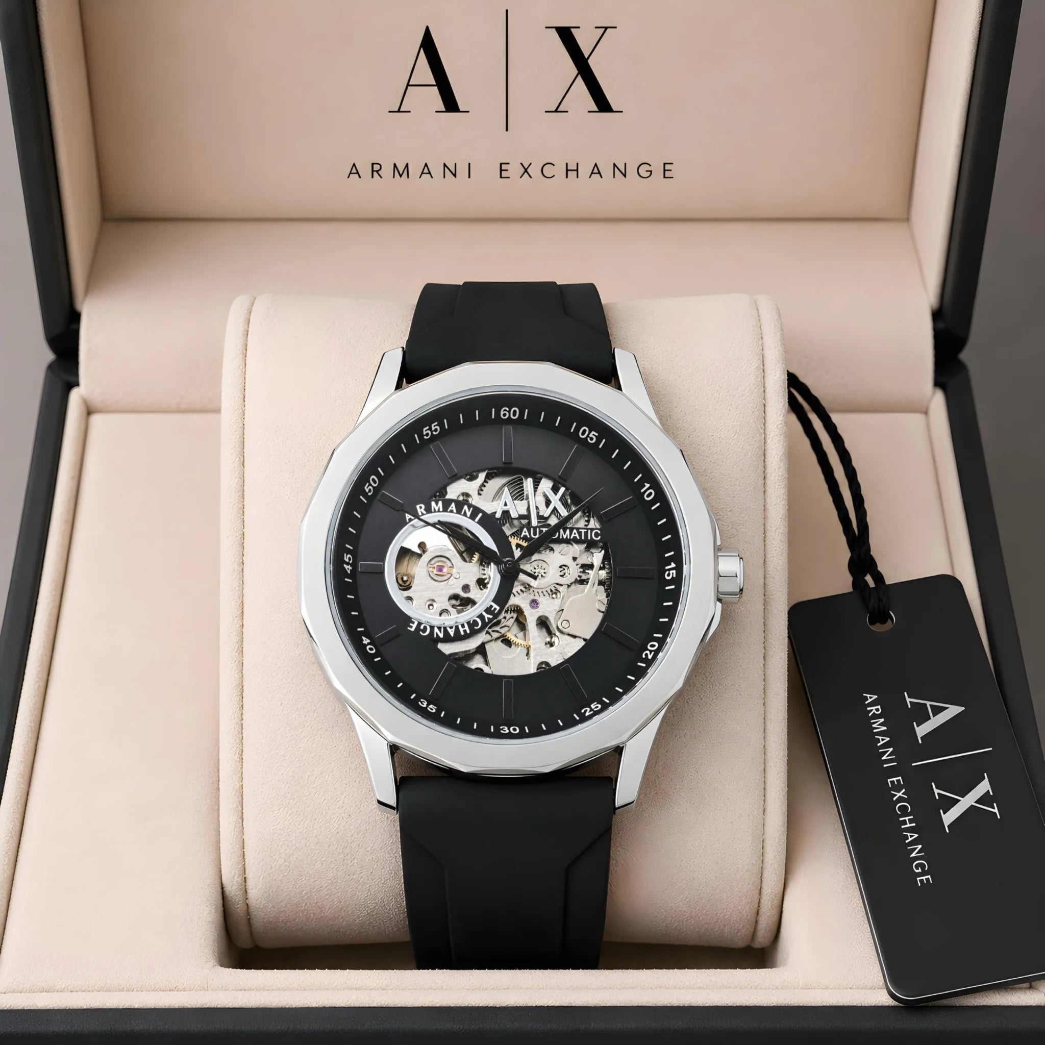 Armani Exchange AX Automatic Skeleton