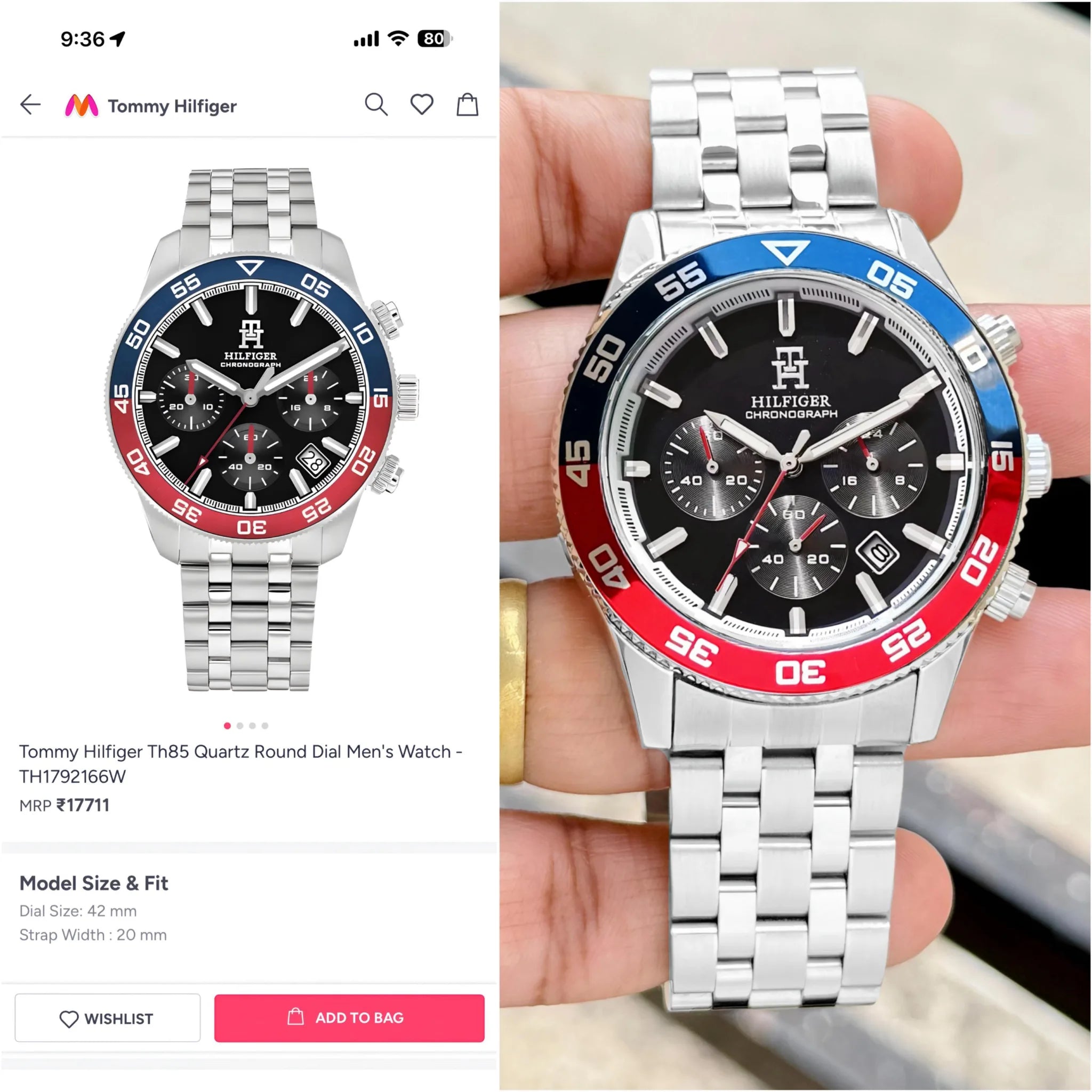 Tommy Hilfiger TH1792166W Chronograph