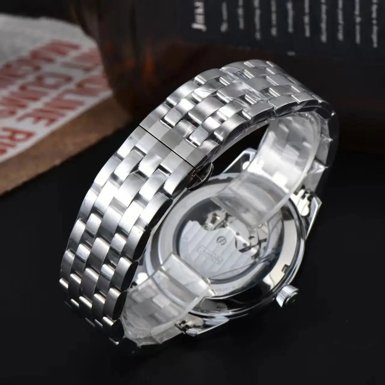 Seiko Presage Cocktail Time Grasshopper SSA441J1 Open Heart