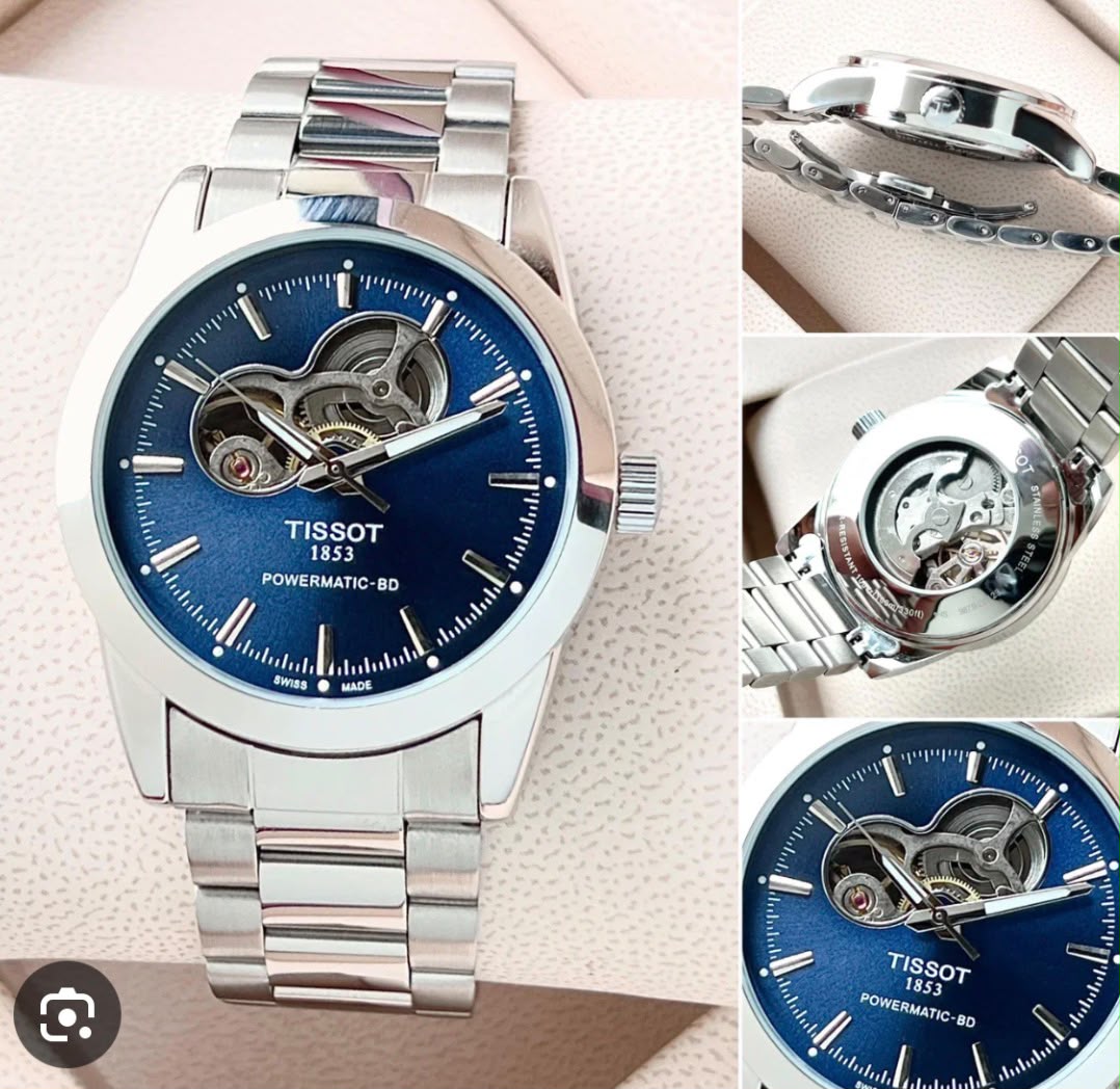 Tissot Powermatic T-Complication Open Dial Watch